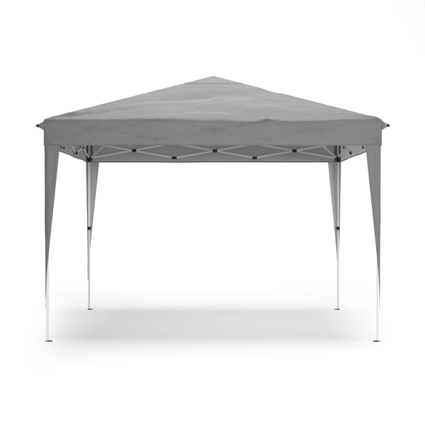 Pavillon Partyzelt faltbar 3 x 3 m grau