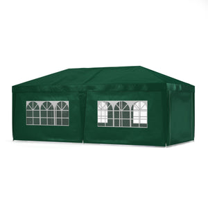 Gartenpavillon Partyzelt 6x3x2.7m, grün