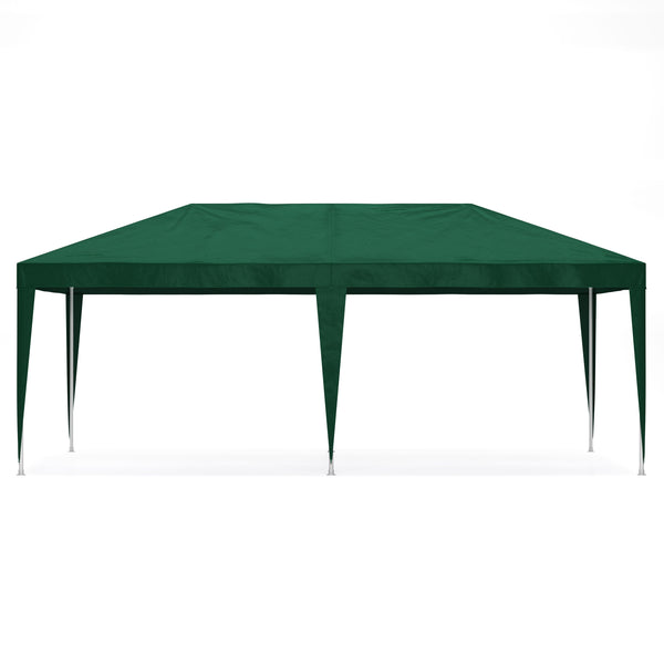 Gartenpavillon Partyzelt 6x3x2.7m, grün