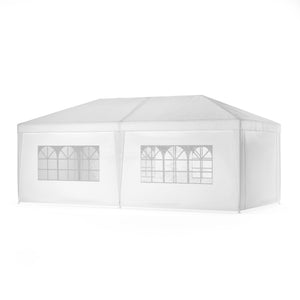 Gartenpavillon Partyzelt 6x3m weiss