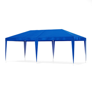 Gartenpavillon Partyzelt 6x3x2.7m, blau