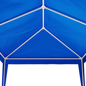 Gartenpavillon Partyzelt 6x3x2.7m, blau