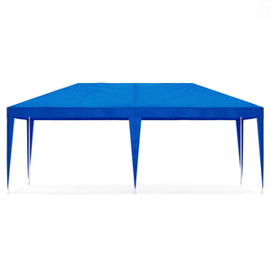 Gartenpavillon Partyzelt 6x3x2.7m, blau