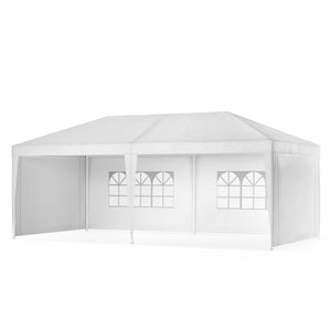 Gartenpavillon Partyzelt 6x3m weiss