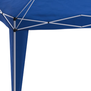 Gartenpavillon Partyzelt 3x3x2.6m, blau