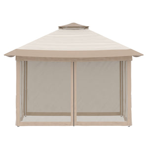 Gartenpavillon REASOL 3 x 3 m beige