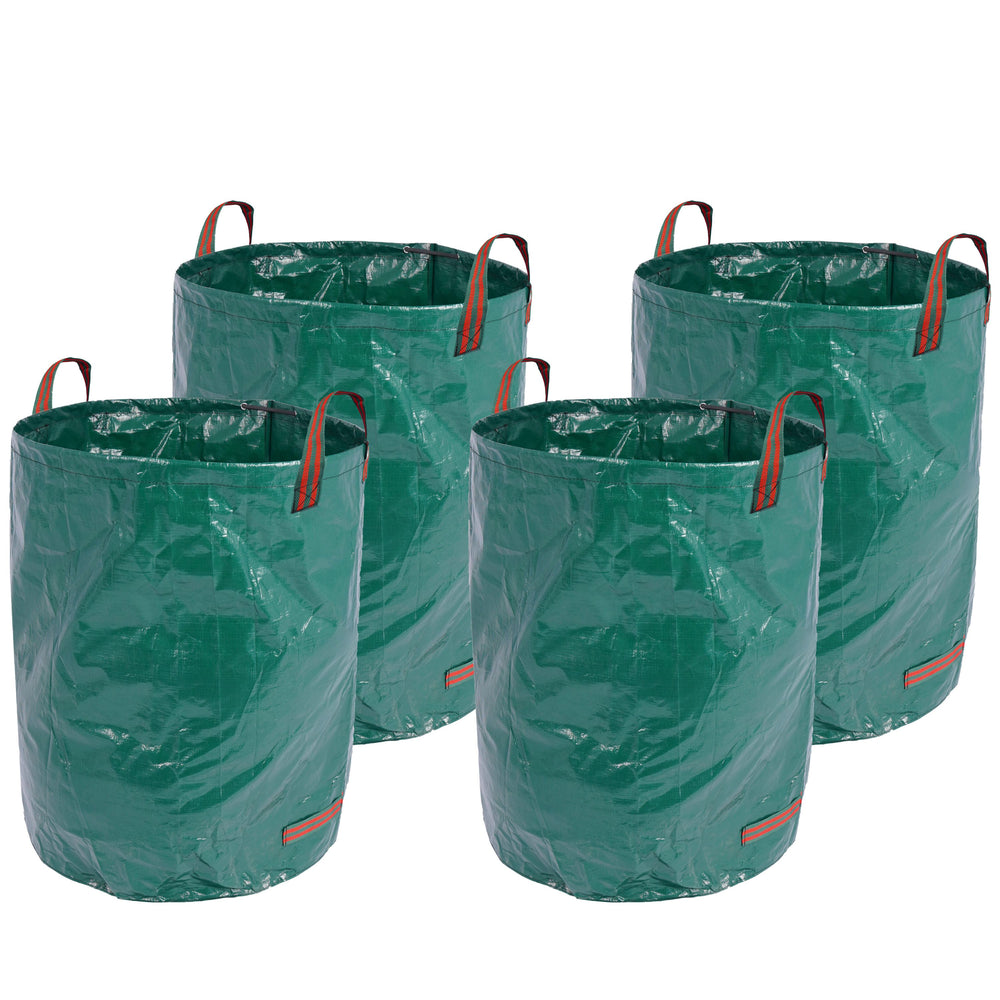 Set di 4 sacchi da giardino pop-up da 500L
