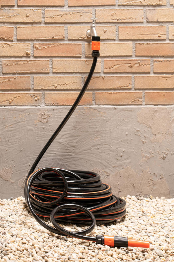 Gartenschlauch 25 m / ø12 mm Set 5-teilig