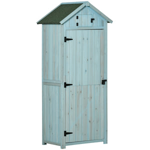 Gartenschrank Gartenhaus Gerätehaus 77x54.2x179cm