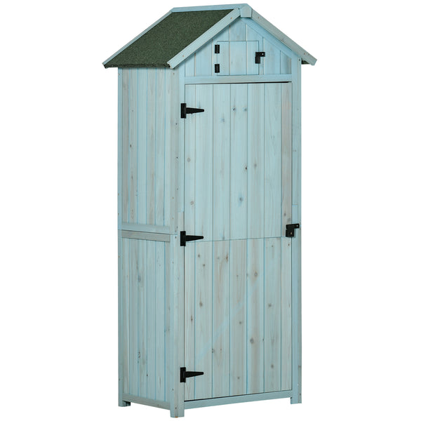 Gartenschrank Gartenhaus Gerätehaus 77x54.2x179cm