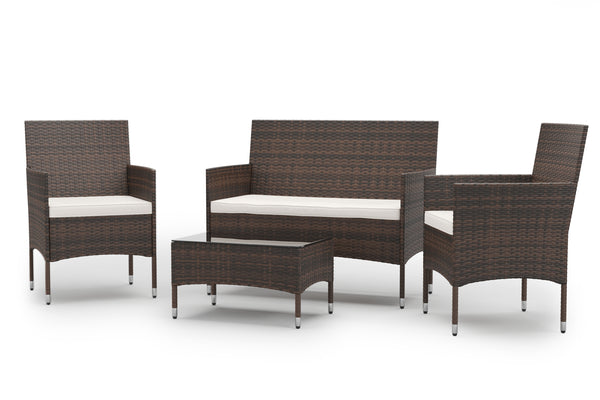Gartenset Rattan MALIA mixed