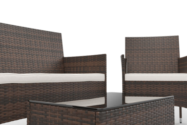 Gartenset Rattan MALIA mixed