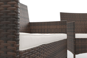 Gartenset Rattan MALIA mixed