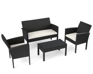 Rattan Gartenset ""Livorno""