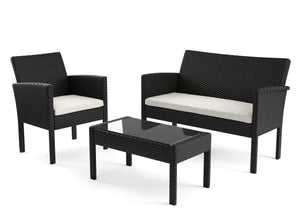Rattan Gartenset ""Livorno""