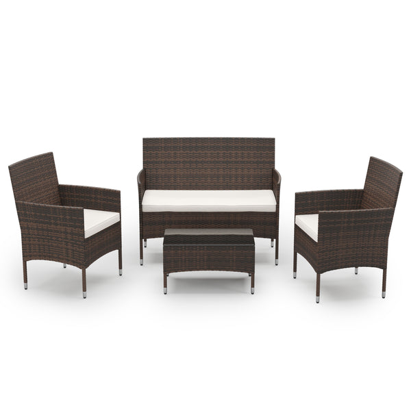 Gartenset Rattan MALIA mixed