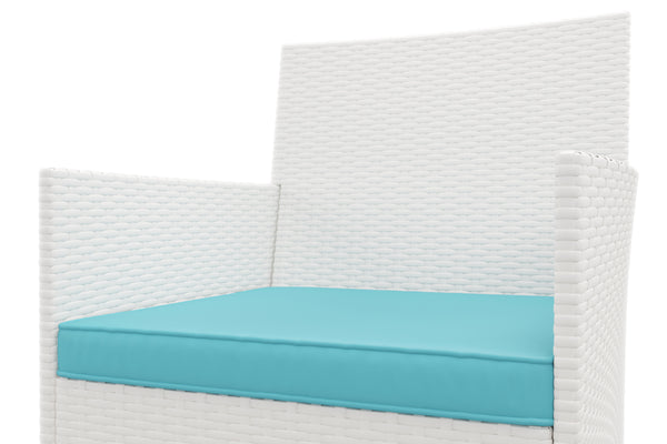 Gartenset Rattan MALIA weiss