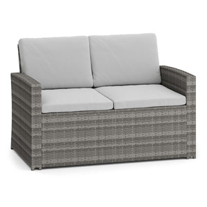 Gartenset Rattan MILENA grau