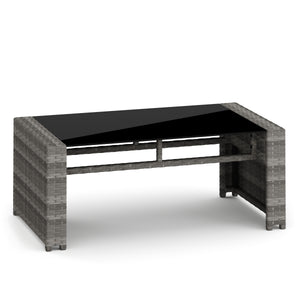 Gartenset Rattan MILENA grau