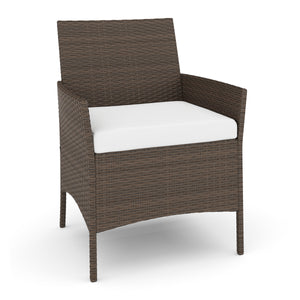 Gartenset Rattan MOLDE braun/beige