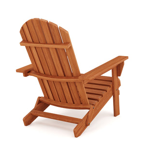 Gartenstuhl Holz ADIRONDACK braun