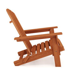Gartenstuhl Holz ADIRONDACK braun