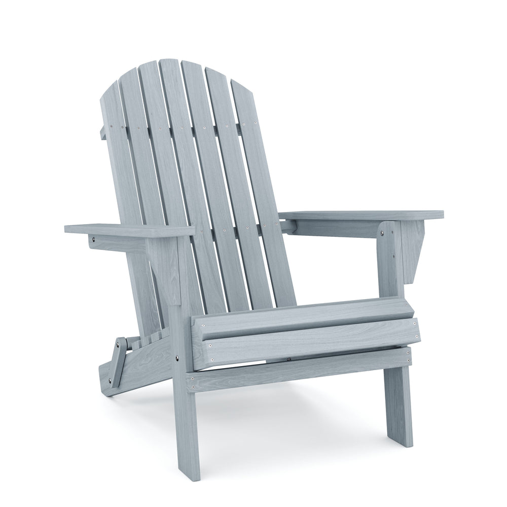 Sedia da giardino in legno ADIRONDACK grigio
