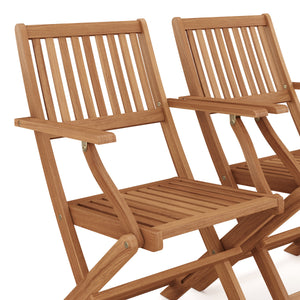 Gartenstuhl Holz ALICANTE klappbar 2er Set