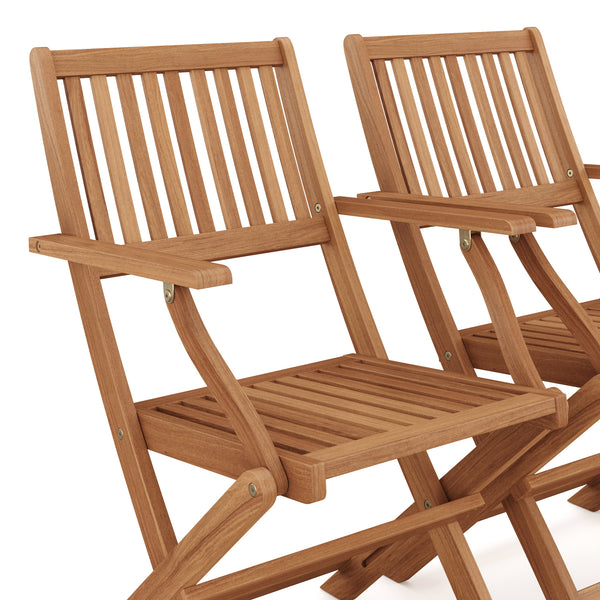 Gartenstuhl Holz ALICANTE klappbar 2er Set