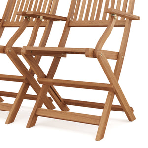 Gartenstuhl Holz ALICANTE klappbar 2er Set