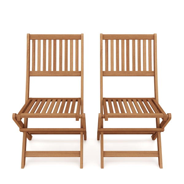 Gartenstuhl Holz AMALFI klappbar 2er Set