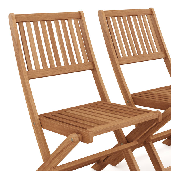 Gartenstuhl Holz AMALFI klappbar 2er Set