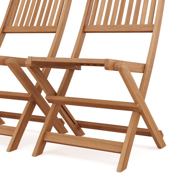 Gartenstuhl Holz AMALFI klappbar 2er Set