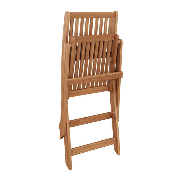 Gartenstuhl Holz AMALFI klappbar 2er Set