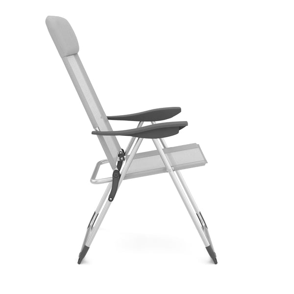 Gartenstuhl ELLIE 2er Set grau