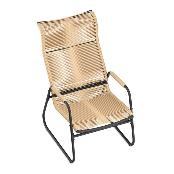 Gartenstuhl ELOWEN hellbraun