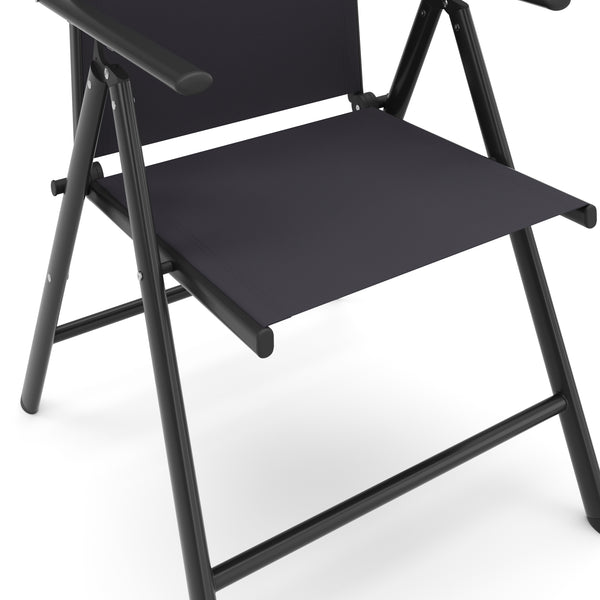 Gartenstuhl FREYA 2er Set anthrazit