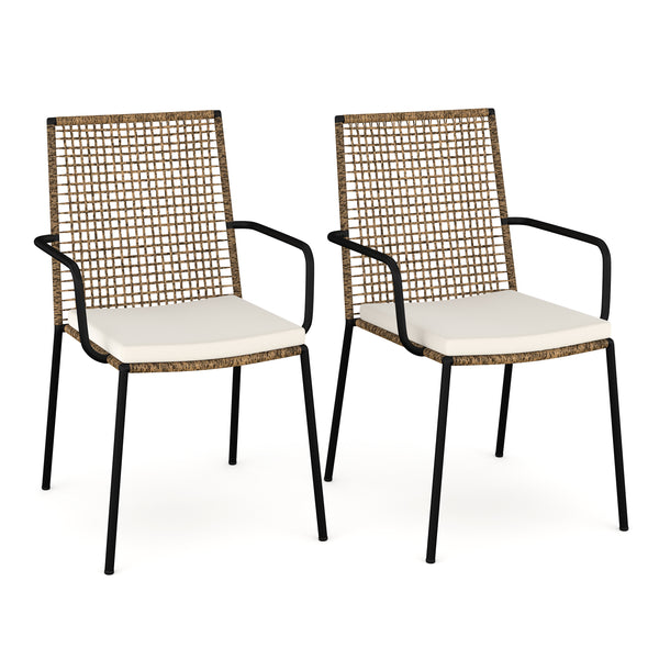 Gartenstuhl JAX beige 2er Set