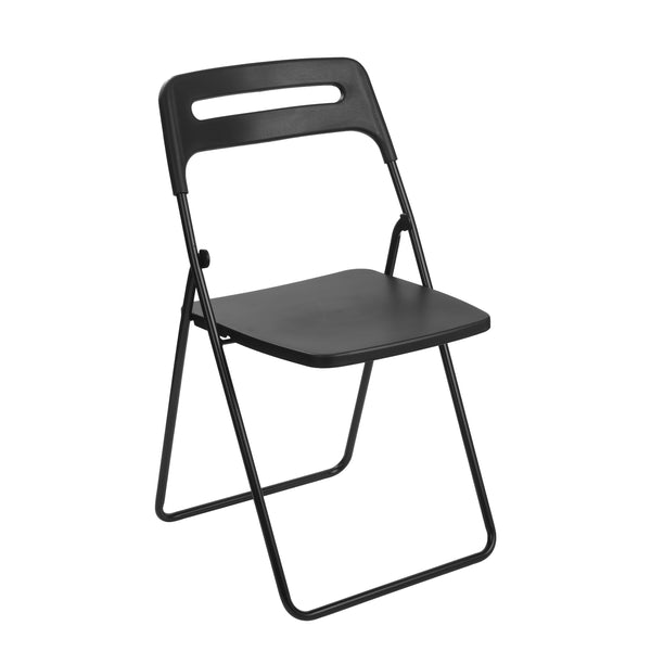 Gartenstuhl KLEO klappbar 4er Set schwarz