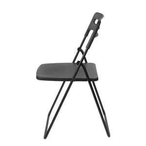 Gartenstuhl KLEO klappbar 4er Set schwarz