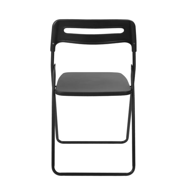 Gartenstuhl KLEO klappbar 4er Set schwarz