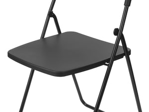 Gartenstuhl KLEO klappbar 4er Set schwarz