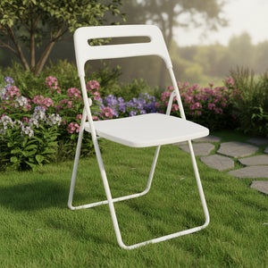 Gartenstuhl KLEO klappbar 4er Set weiss