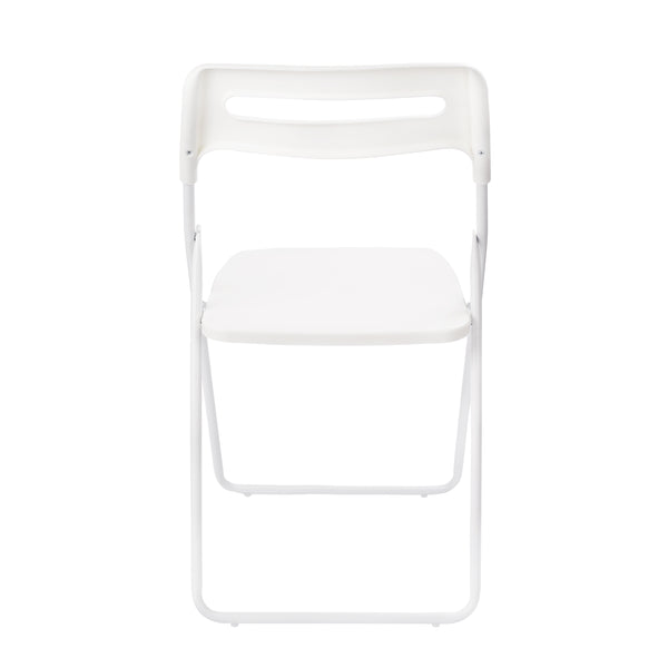 Gartenstuhl KLEO klappbar 4er Set weiss