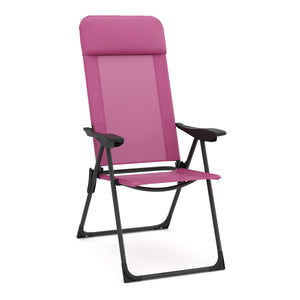 Gartenstuhl LILLIAN 2er Set pink/schwarz
