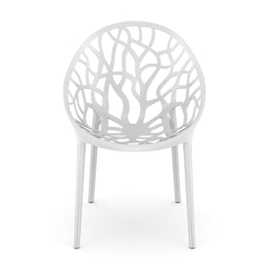 Gartenstuhl LIVA 4er Set weiss