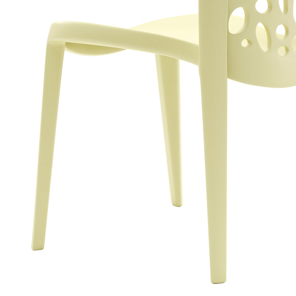 Gartenstuhl LONA 4er Set gelb