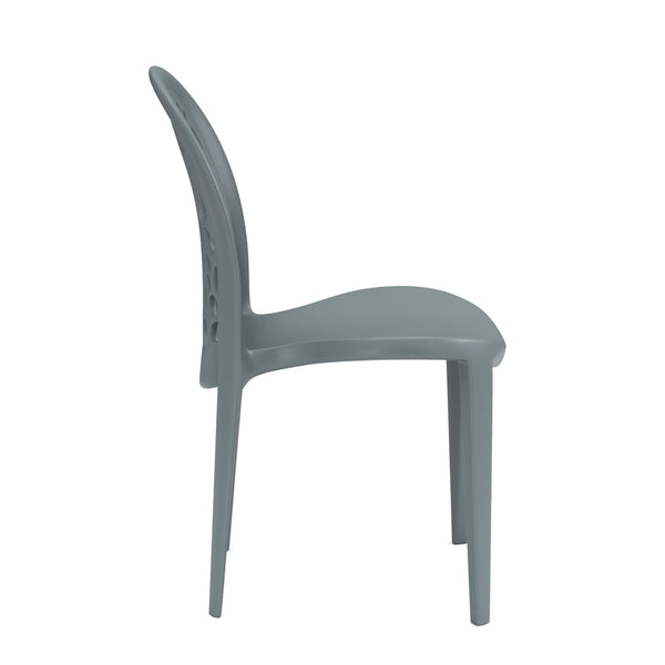 Gartenstuhl LONA 4er Set grau