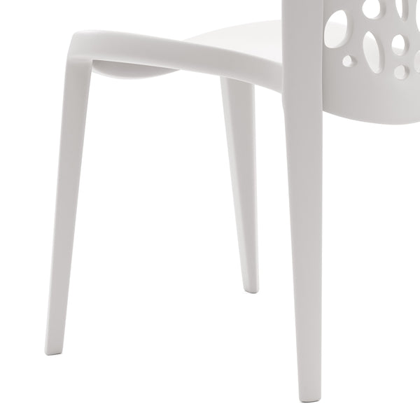 Gartenstuhl LONA 4er Set weiss