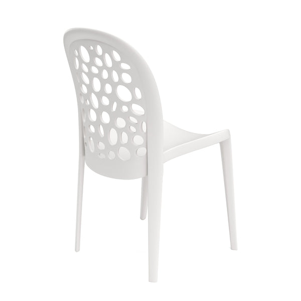 Gartenstuhl LONA 4er Set weiss